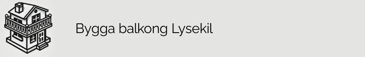 Bygga balkong Lysekil